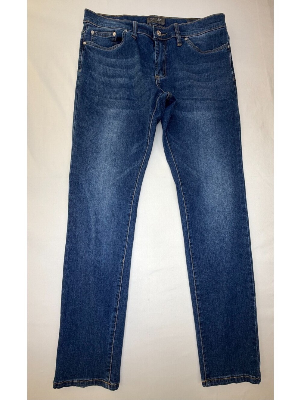 Slate & Stone Men's Jeans Straight Medium Wash Mid Rise Denim Size W34 L32 Blue